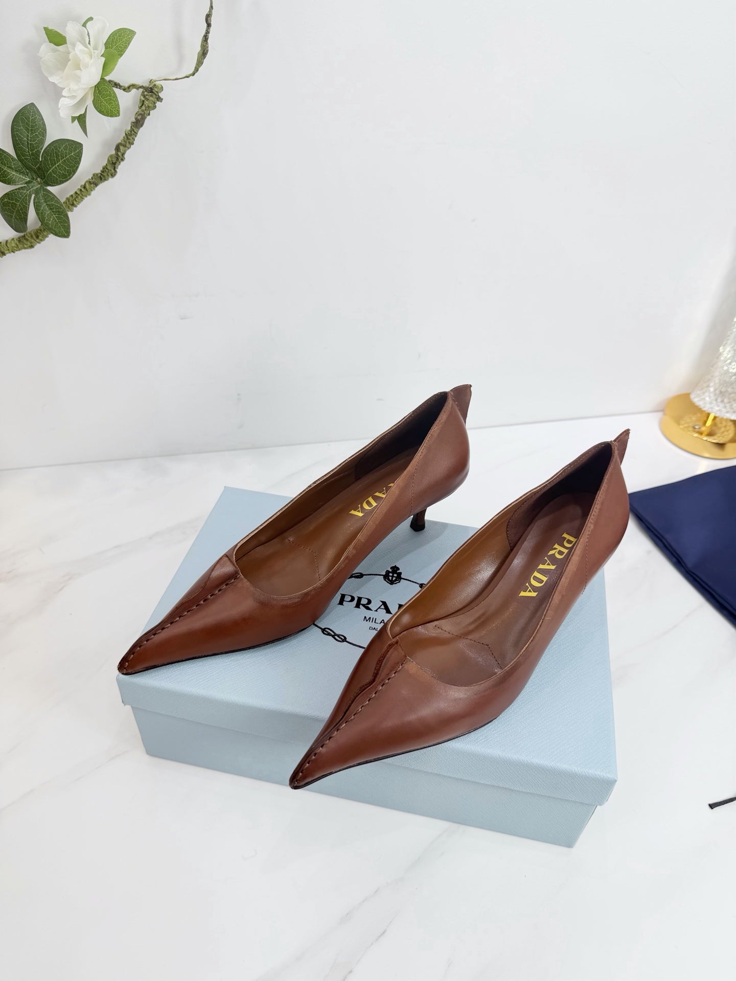 PRA 26SS Pump 55 Black Cowhide 592416