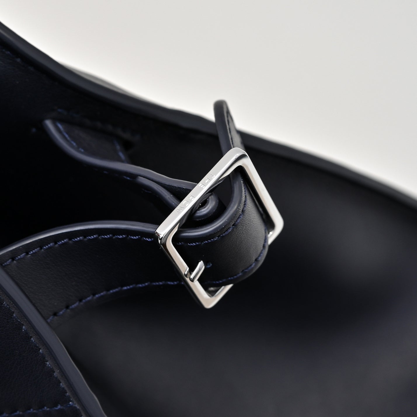 The Row Margaux 12 32cm Tote Bag In Calfskin