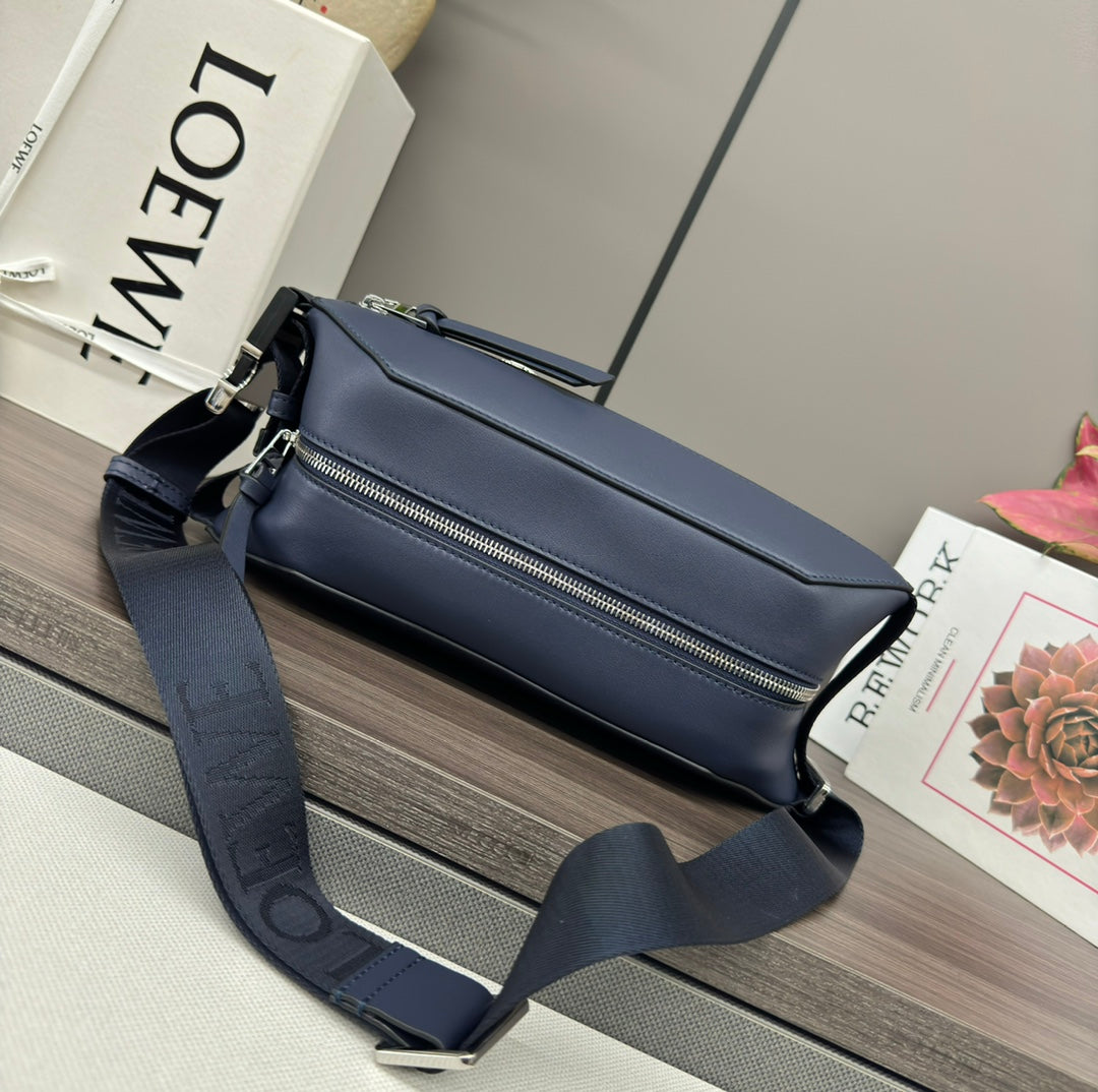 Loewe 2025 Convertible Sling Navy Blue Calfskin 274658