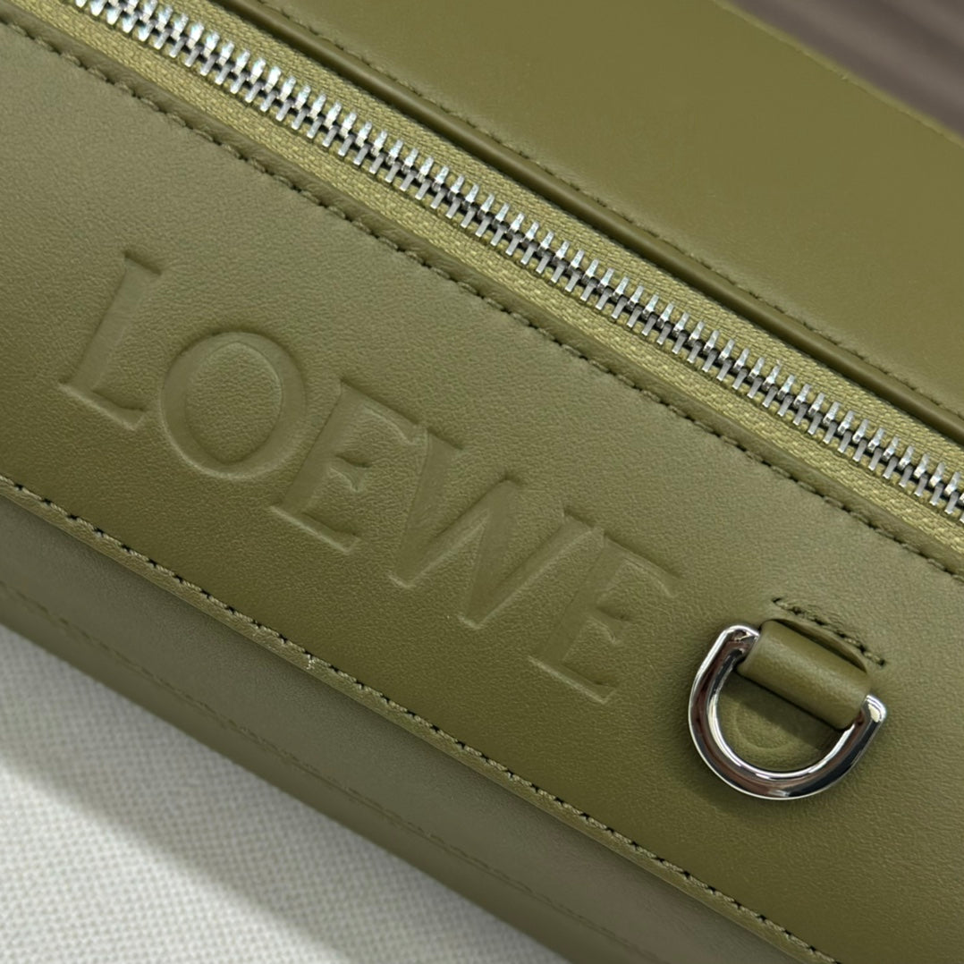 Loewe 2025 Convertible Sling Olive Green Calfskin 274660