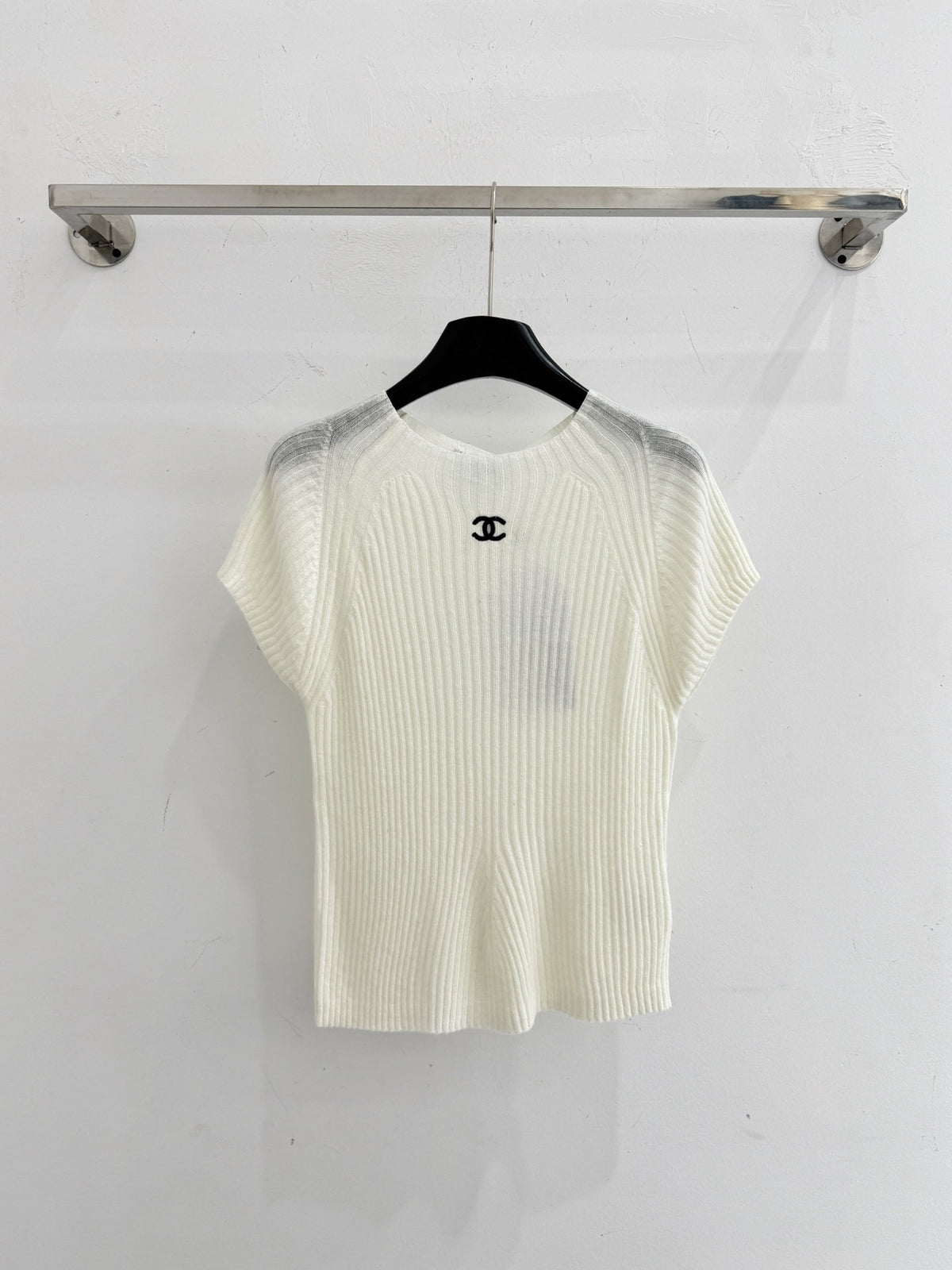 Chanel 2026 Short-Sleeve Shirt Wool 732780