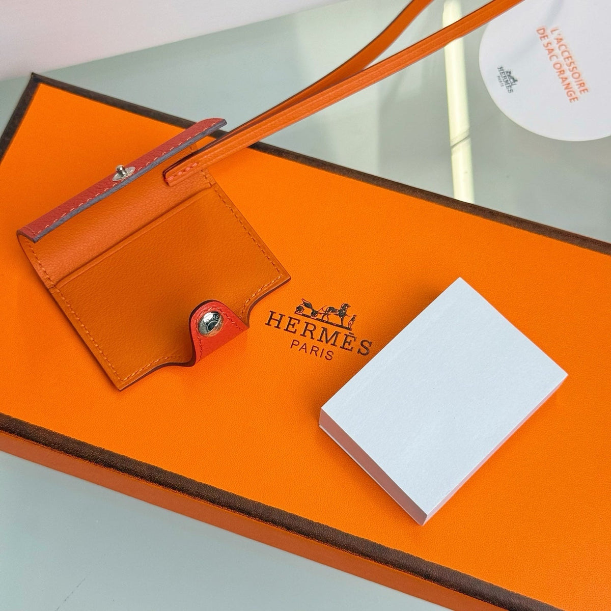 Hermes Ulysse Nano Bag Charm Leather