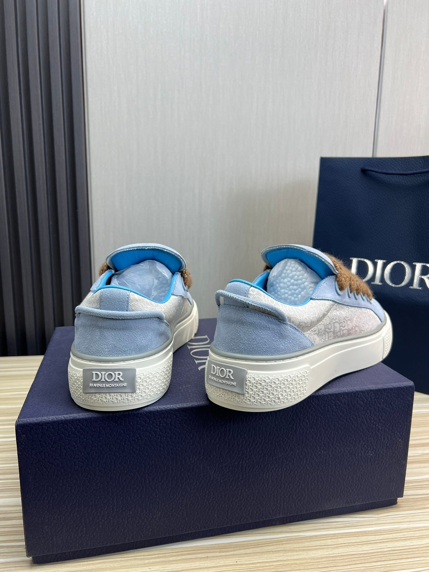 CD B33 SNEAKER CERULEAN SUEDE