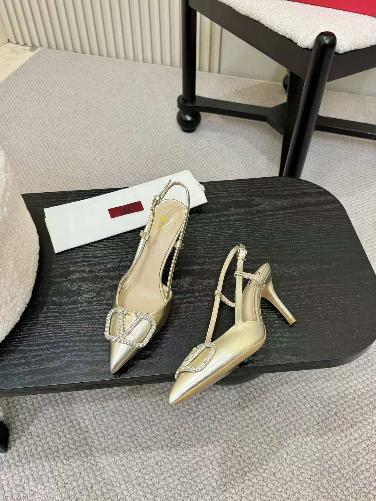 Valentino Slingback Pump High heels Sheepskin 239560