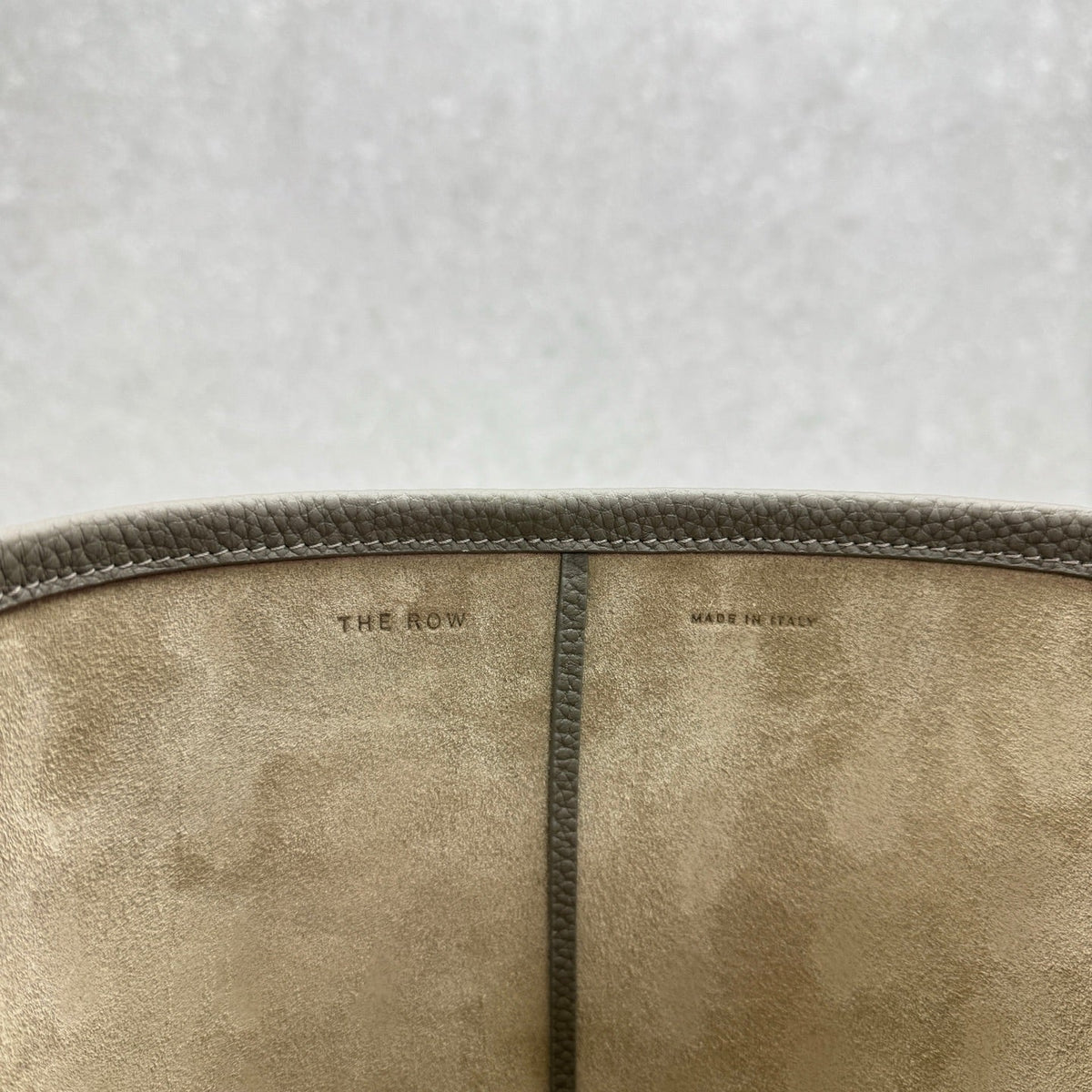 The Row 2025 N/S Park Tote Bag 30cm Gray Calfskin