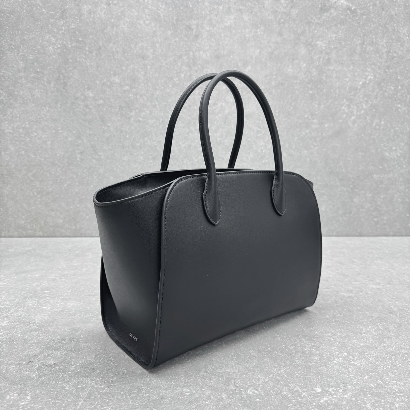 The Row 2025 Marlo Bag  Black Leather