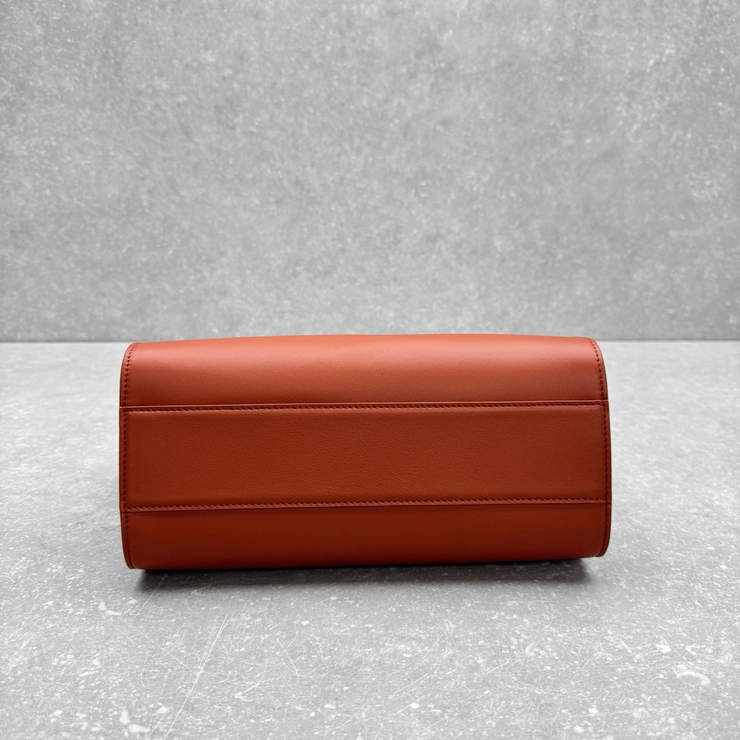 The Row 2025 Marlo 12 Bag 30cm Reddish Brown Leather