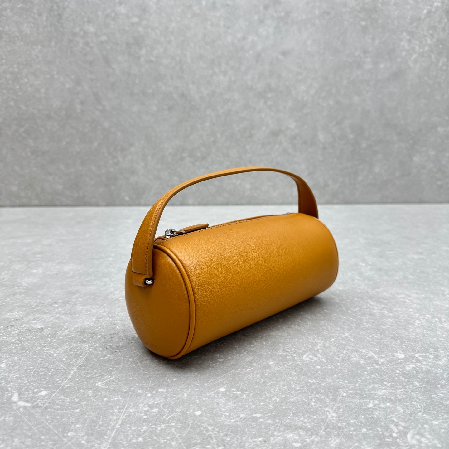 The Row 2025 Round 90's Bag Yellow Leather