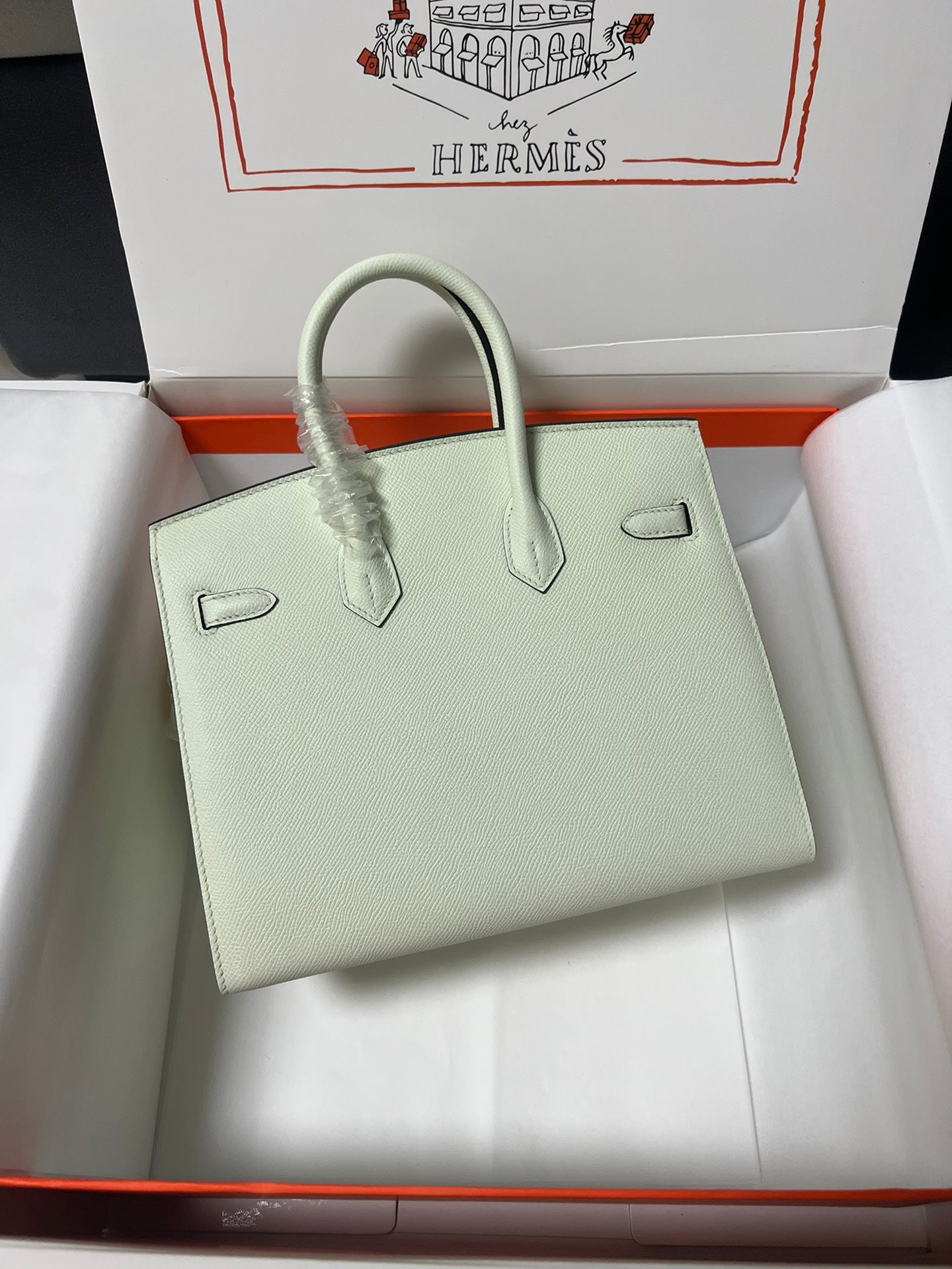 HM BIRKIN SELLIER VERT FIZZ EPSOM LEATHER GOLD HARDWARE