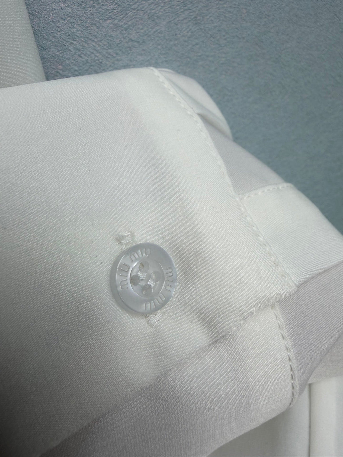 MiuMiu 2026 Long-Sleeve Shirt Cotton 643283
