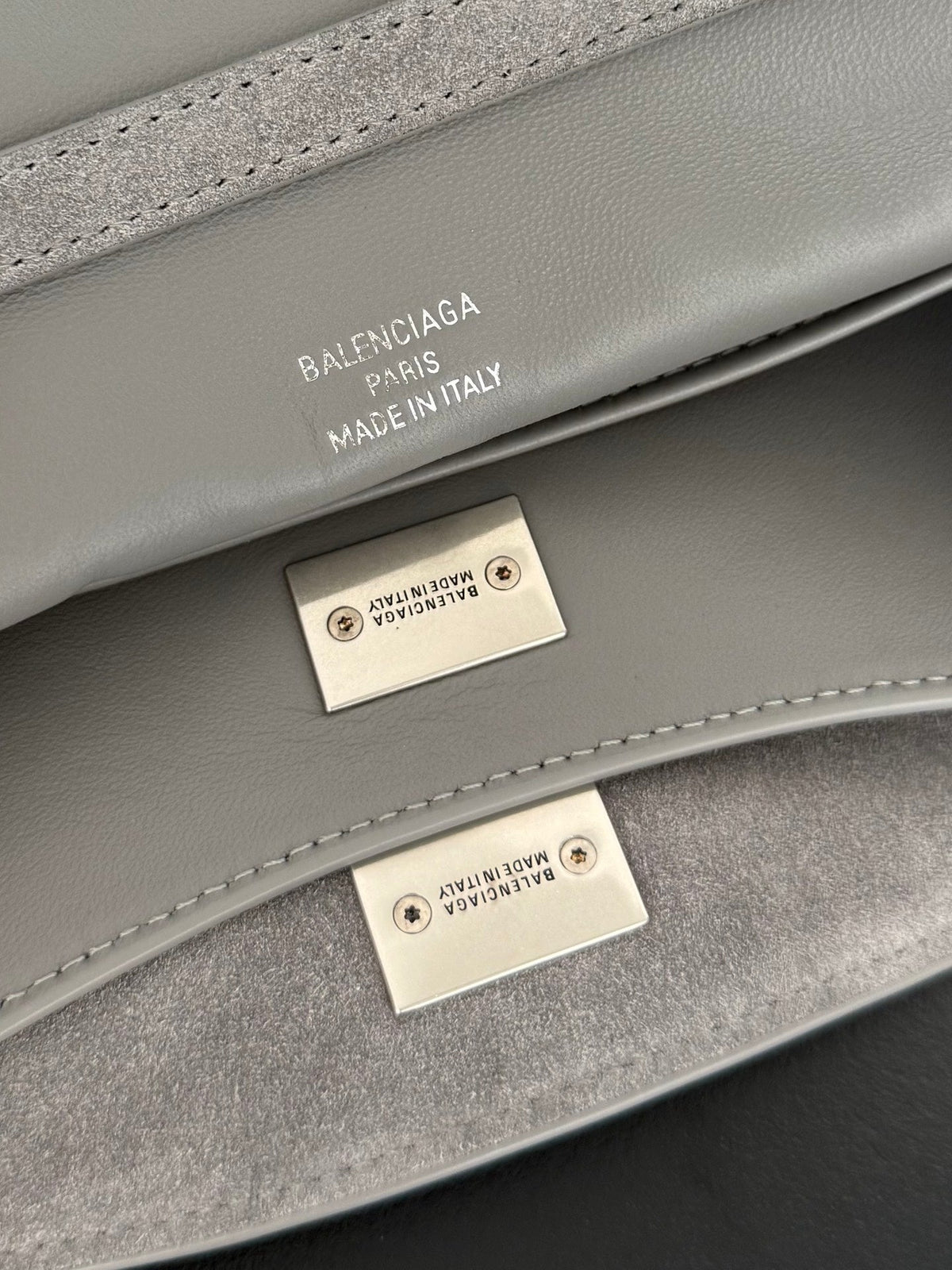Balenciaga 2026 Rodeo Bag Silver Buckle Suede Leather
