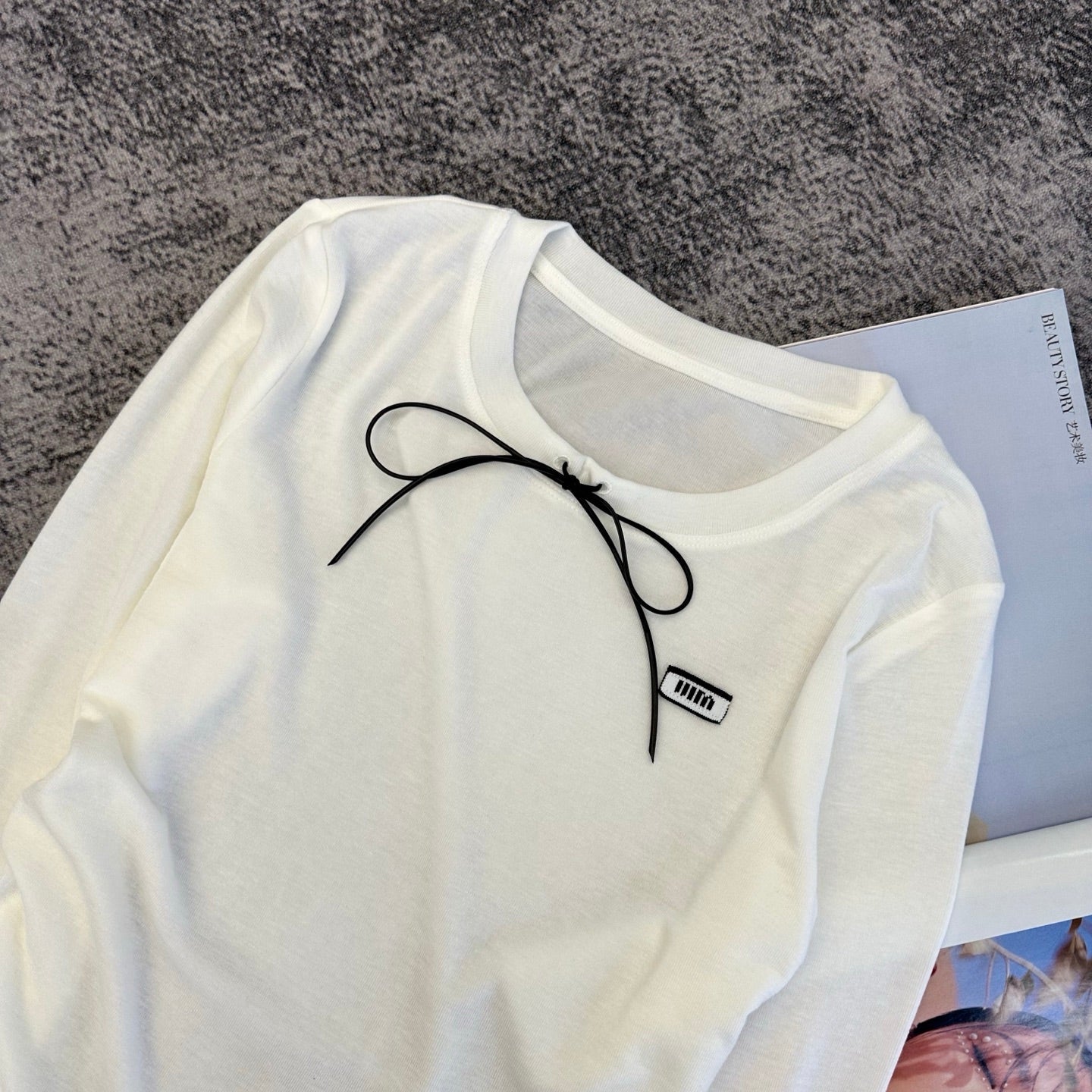 Miumiu 2026 Long-sleeve T-shirt Cotton 420111