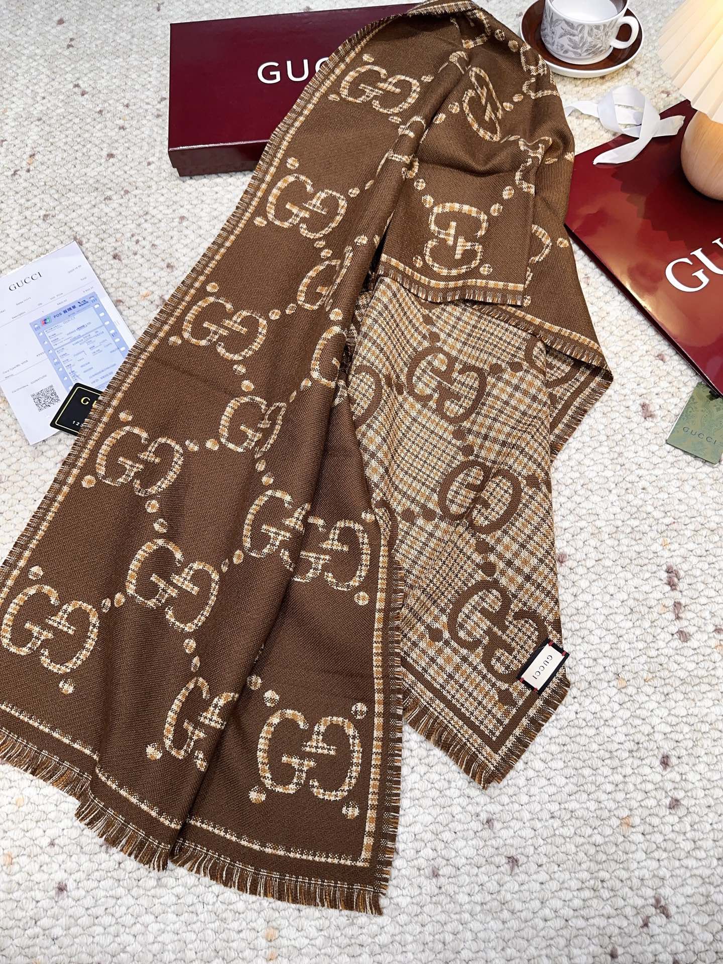 GG Classic 180CM Brown Wool 287939