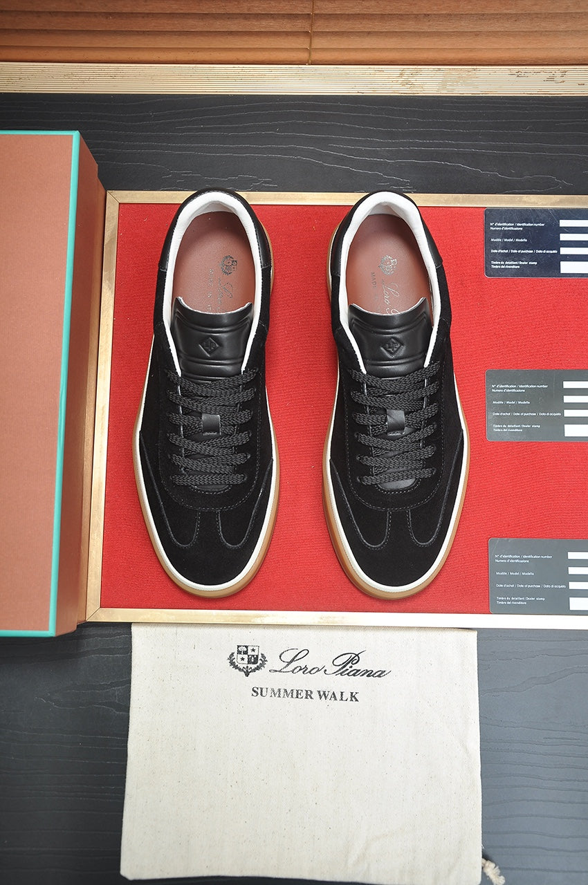 LP TENNIS WALK SNEAKERS BLACK CASHMERE