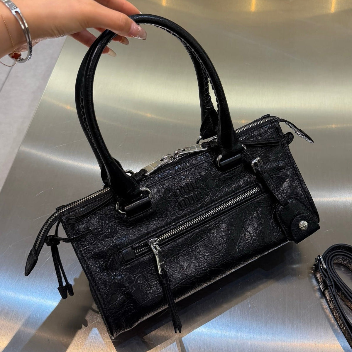 MiuMiu 2026 Beau Bag 29cm Leather