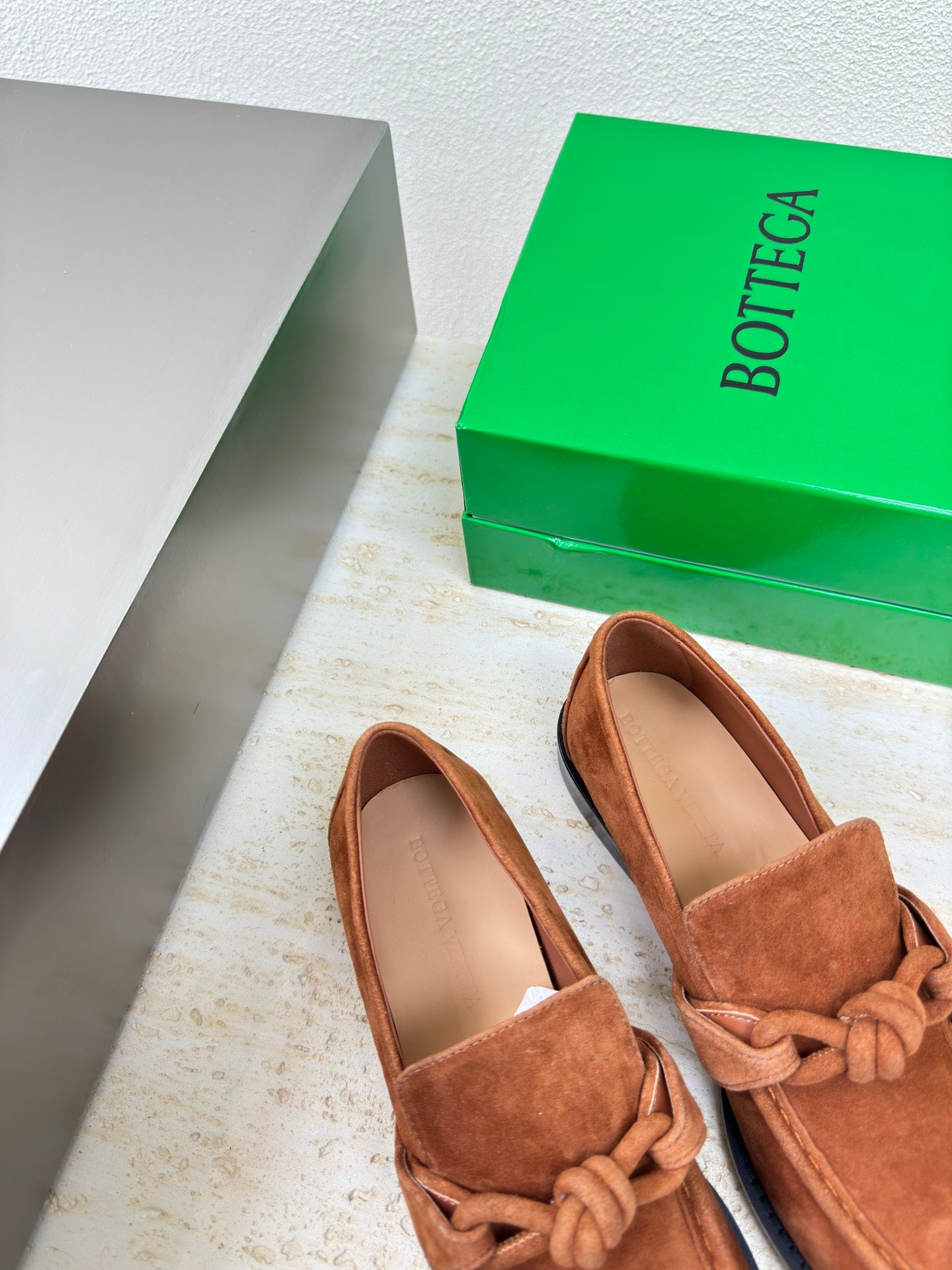 Bottega Veneta 2025 Astaire Loafer Brown Suede