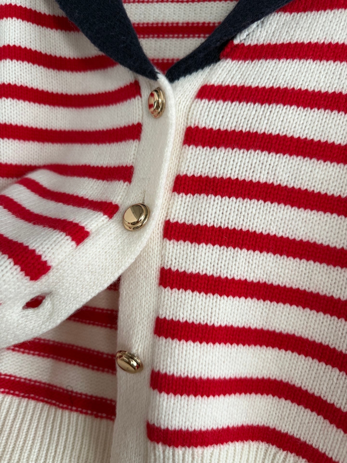 Miu Miu 25 Sailor Collar Sweater Cashmere
