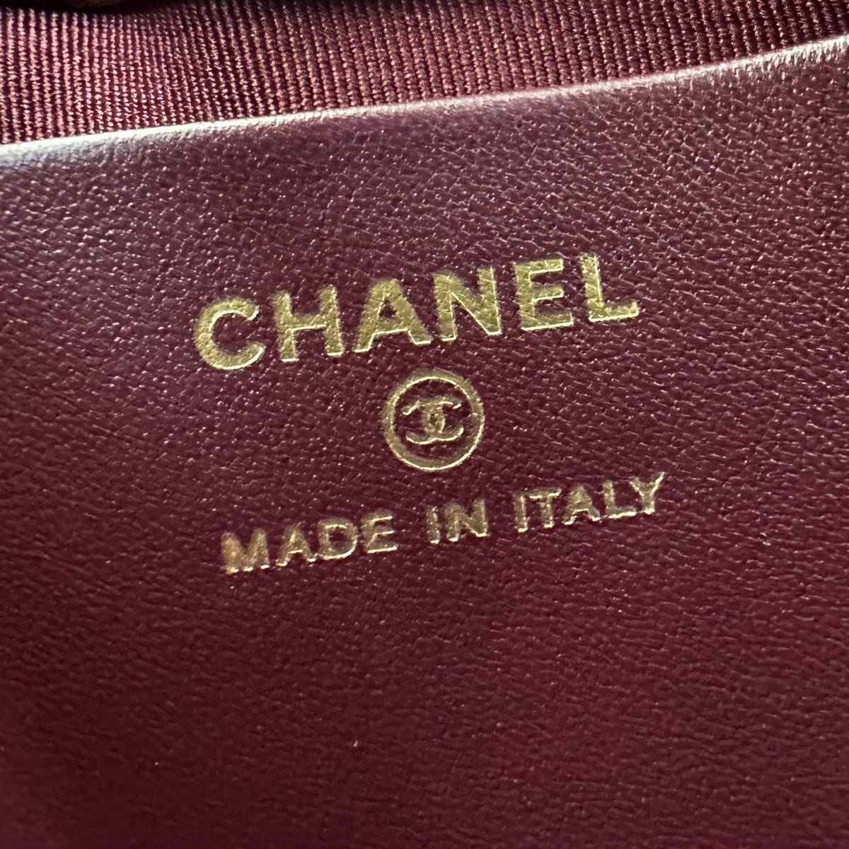 Chanel 2026 Lizard-Embossed Nano 31 Bag 20.5cm Calfskin