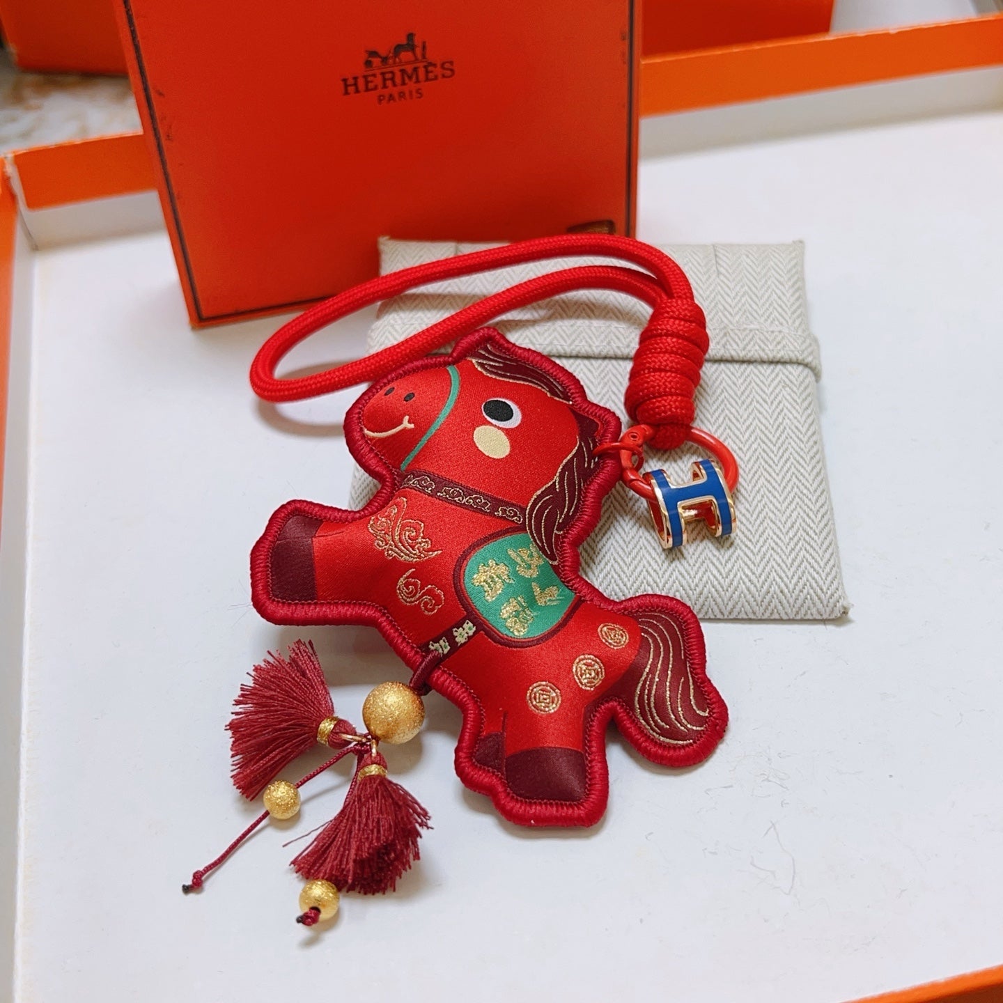 HM Red Year of the Horse Charm
