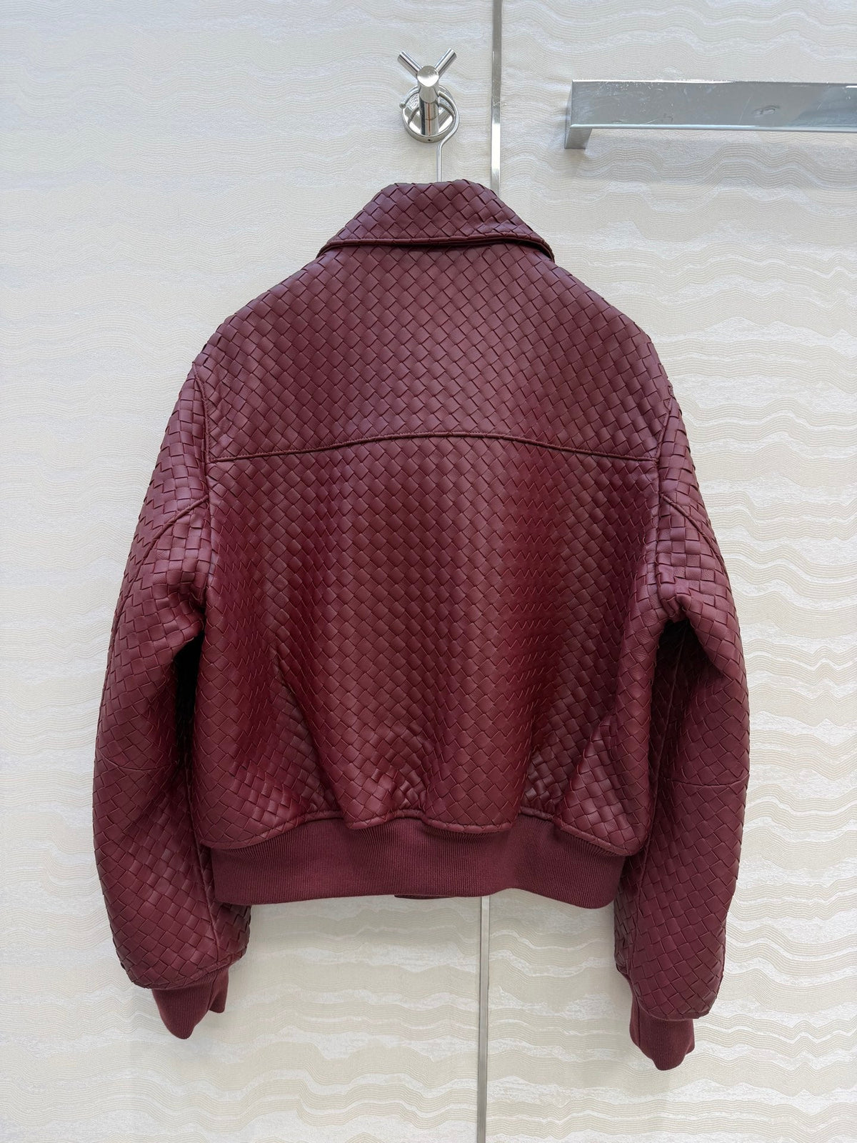 Bottega Veneta 2026 Intrecciato Jacket Leather 399858