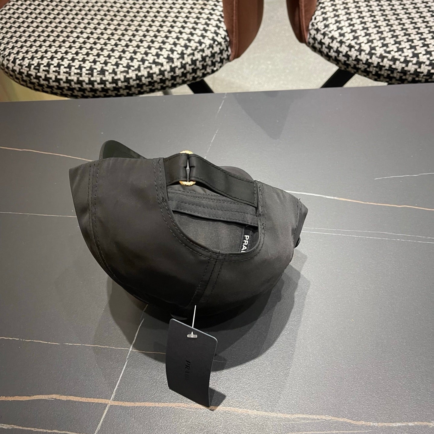 Prada Logo Cotton Hat 213504