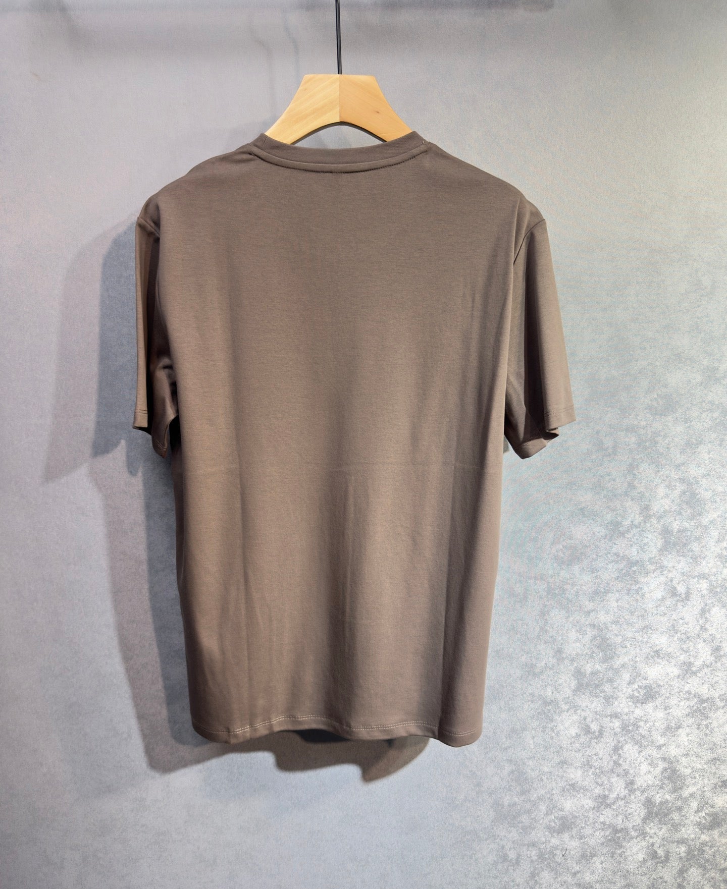 Fendi 2026 Men's Short-Sleeve T-Shirt Brown Cotton 737223