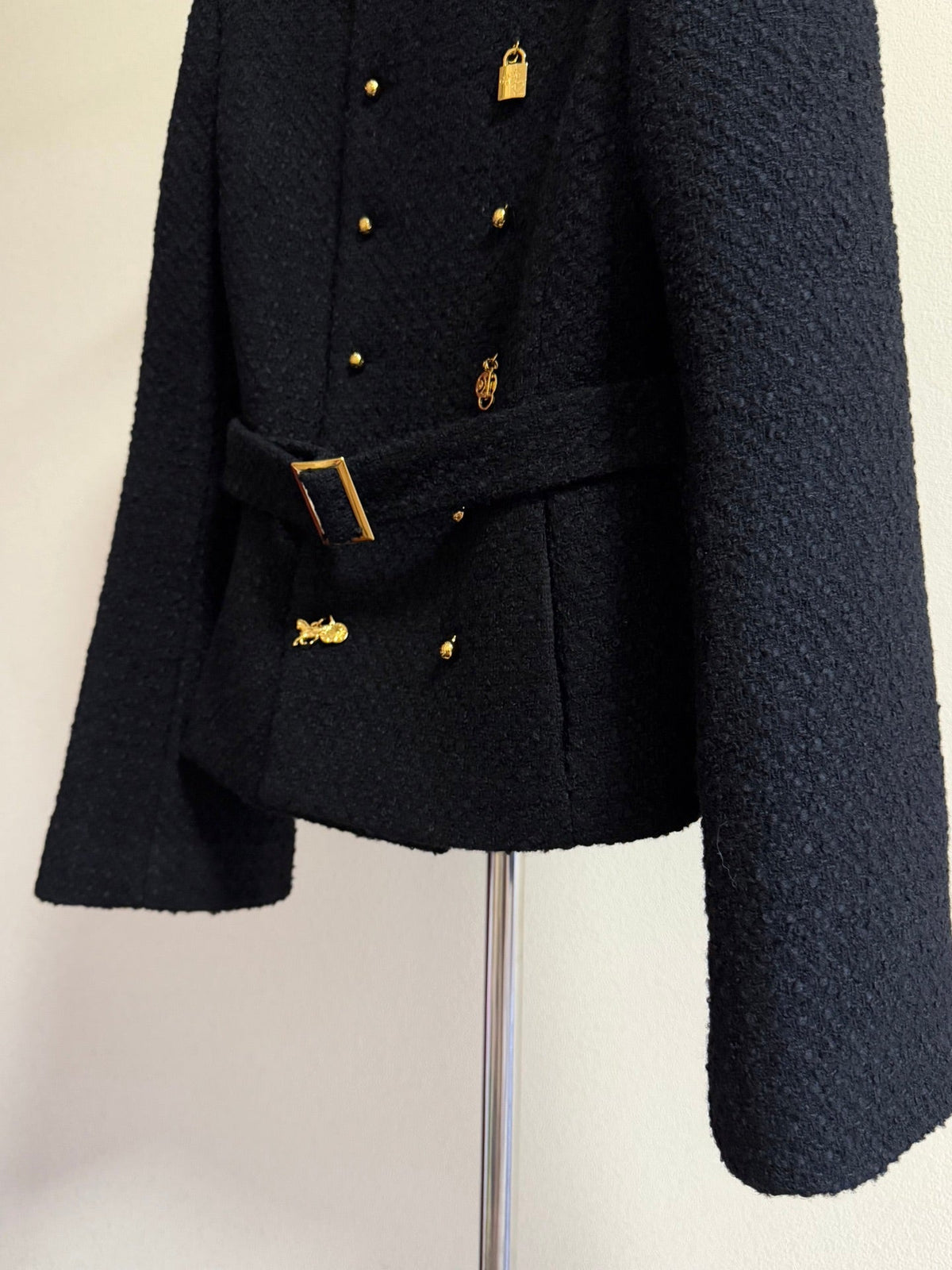Celine 2026 Jacket Black Cashmere And Wool 792233