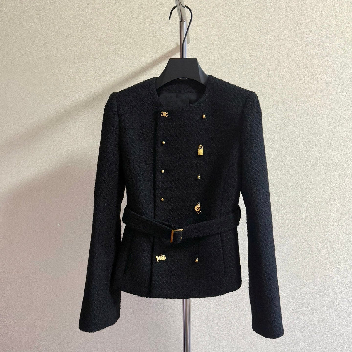 Celine 2026 Jacket Black Cashmere And Wool 792233