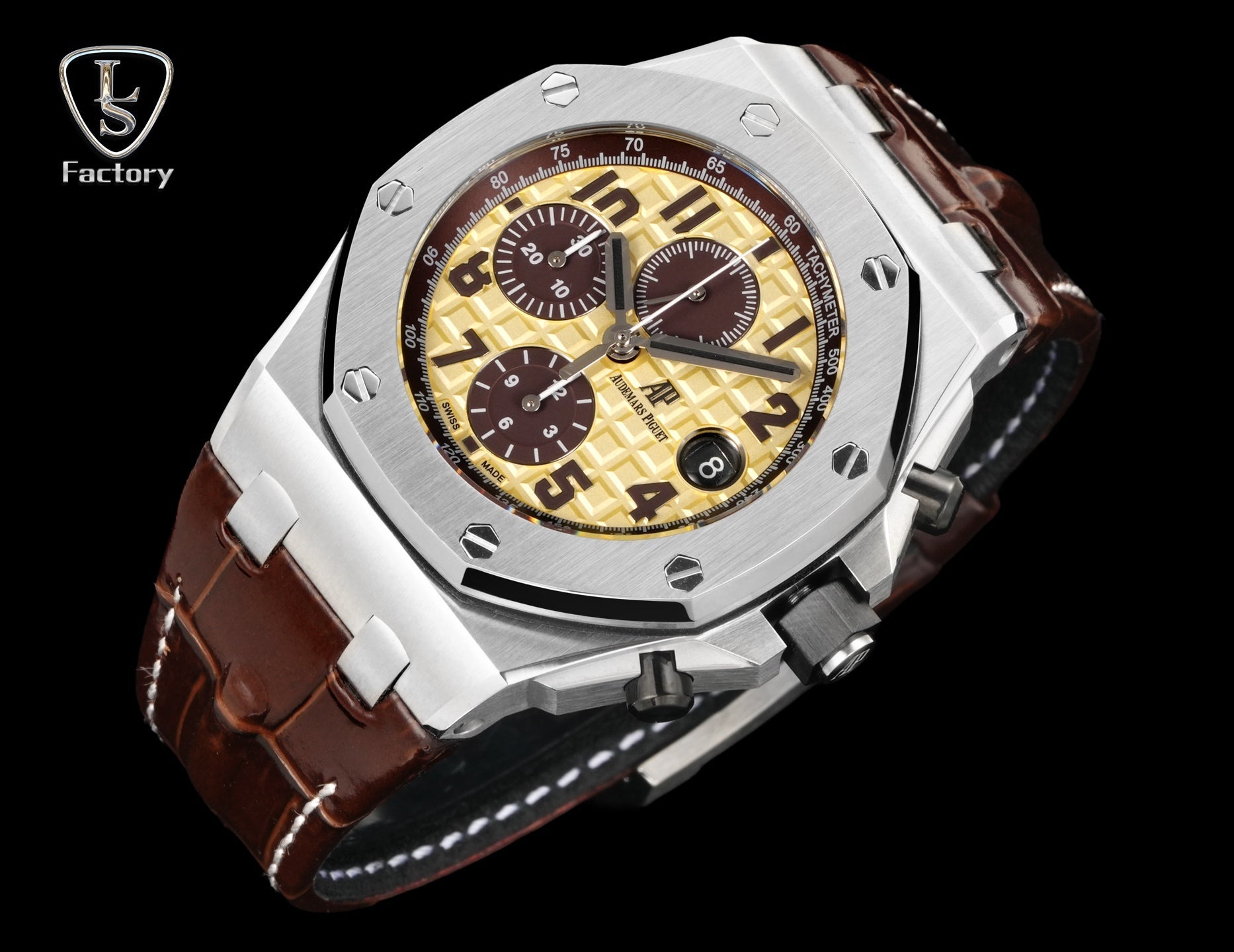 Audemars Piguet Royal Oak Offshore Chronograph 42mm Stainless Steel Cream Dial