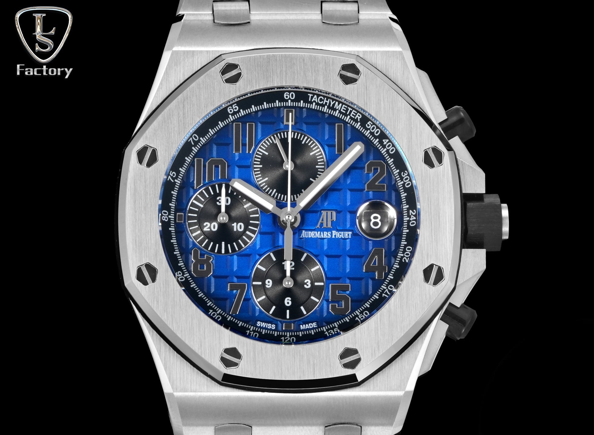 Audemars Piguet Royal Oak Offshore Chronograph 42mm Stainless Steel Blue Dial