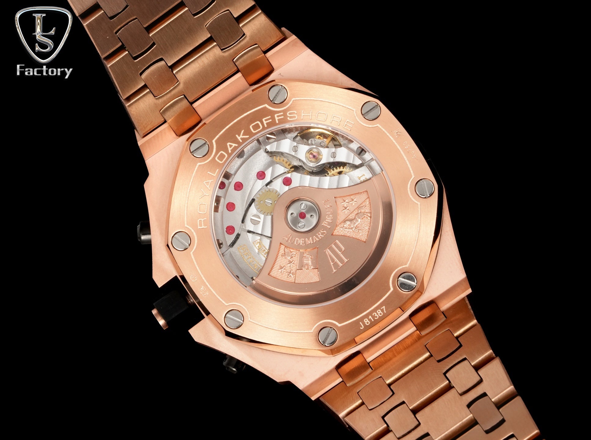 Audemars Piguet Royal Oak Offshore Chronograph 42mm Rose Gold Cream Dial