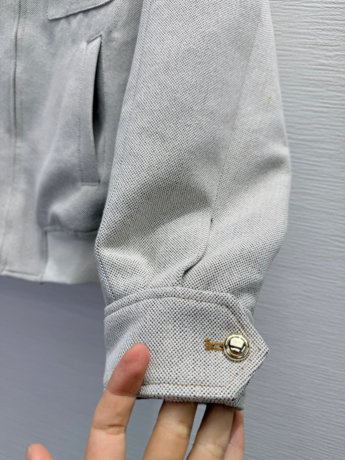 Miu Miu 25 Stand-up Collar Jacket Cotton 304185