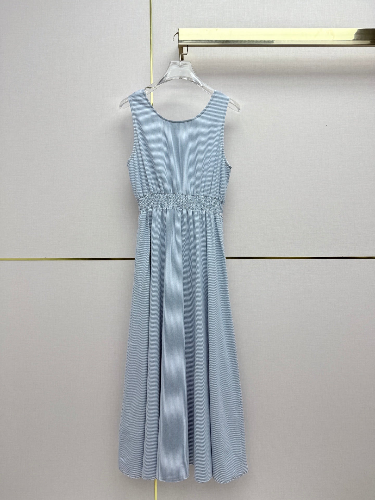 Miumiu 2026 Sleeveless Dress Cotton 396773