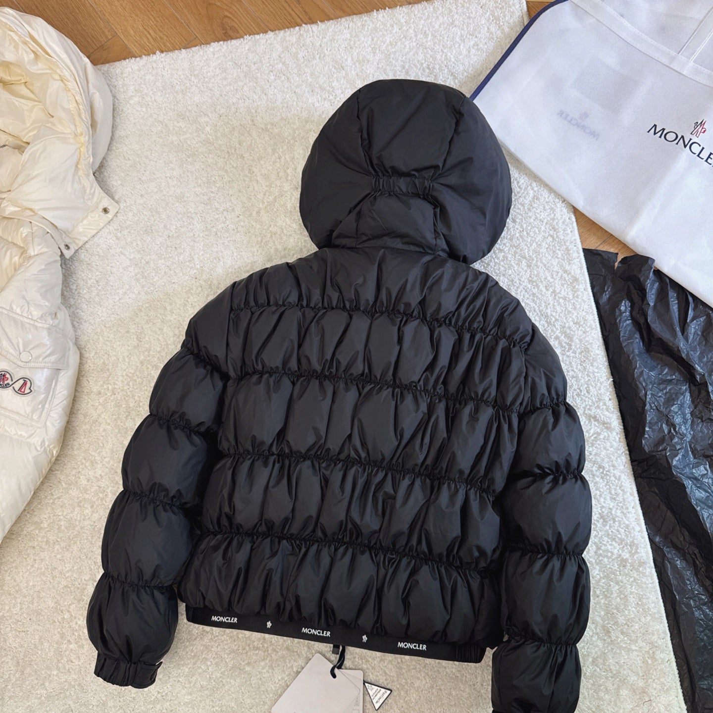 Moncler 2025 Medonte Jacket Black Polyester Down