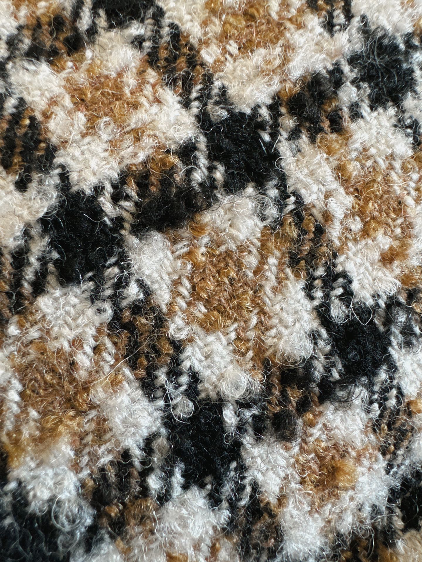 Moncler 2025 Keros Jacket Beige Mix Color Wool Down