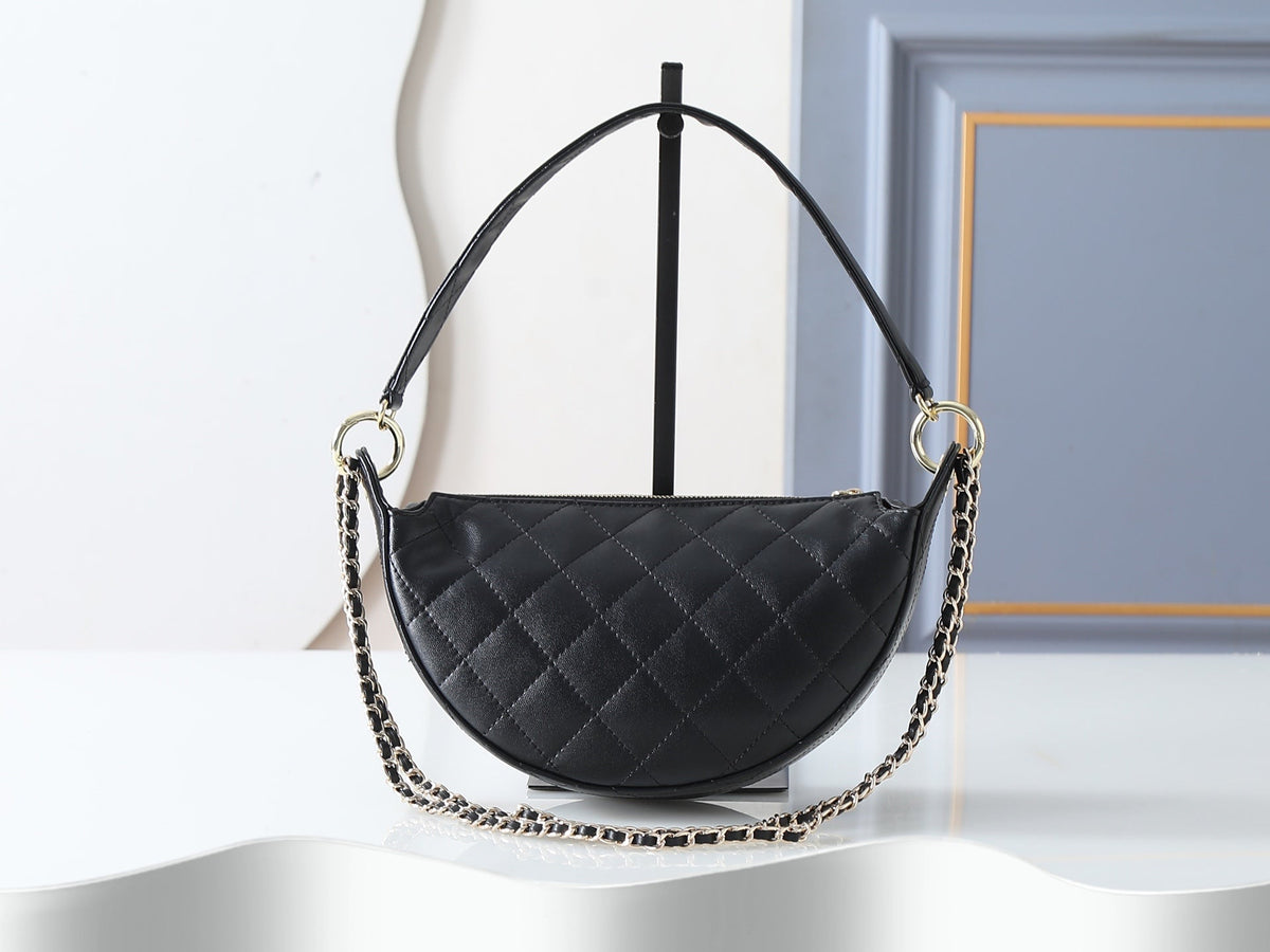 Chanel 2026 Chain Clutch 22cm Demin And Calfskin