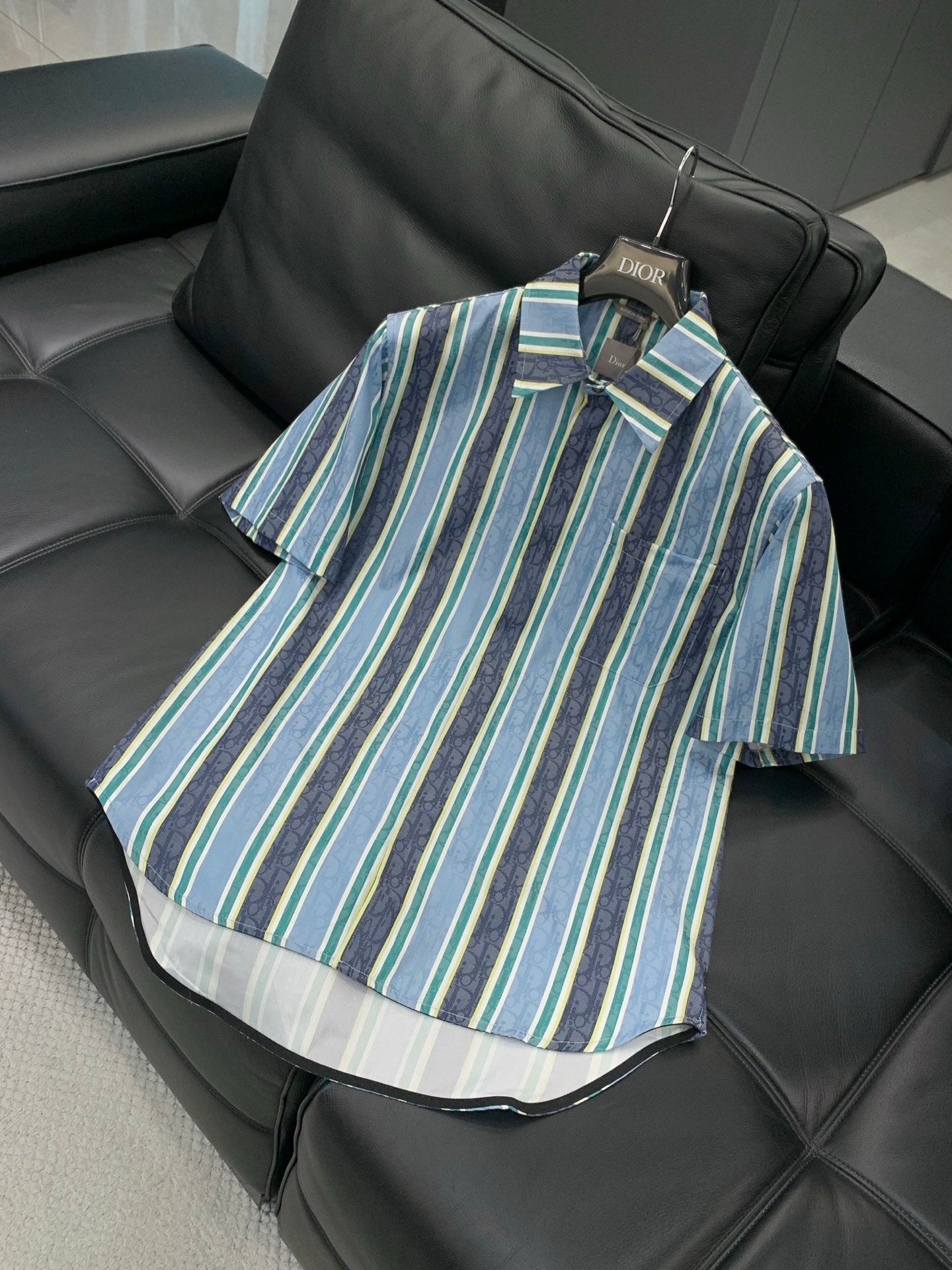 Dior 2026 Set Stripes Blue Cotton 628223