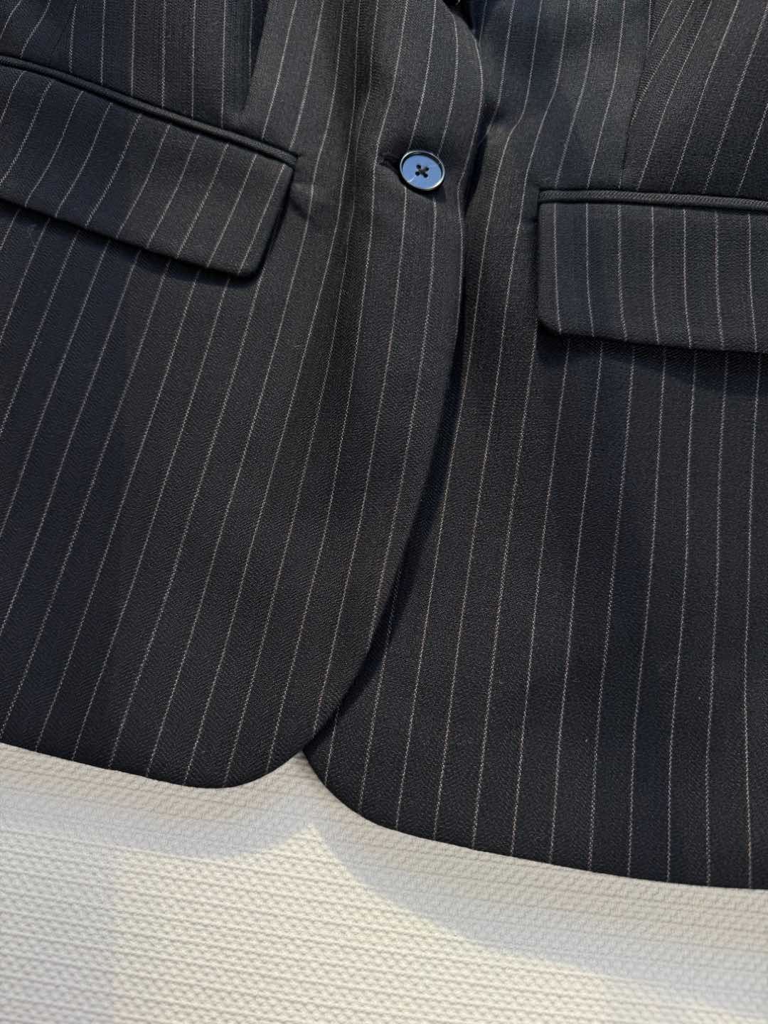 Miu Miu 25 Suit Jacket Black Wool