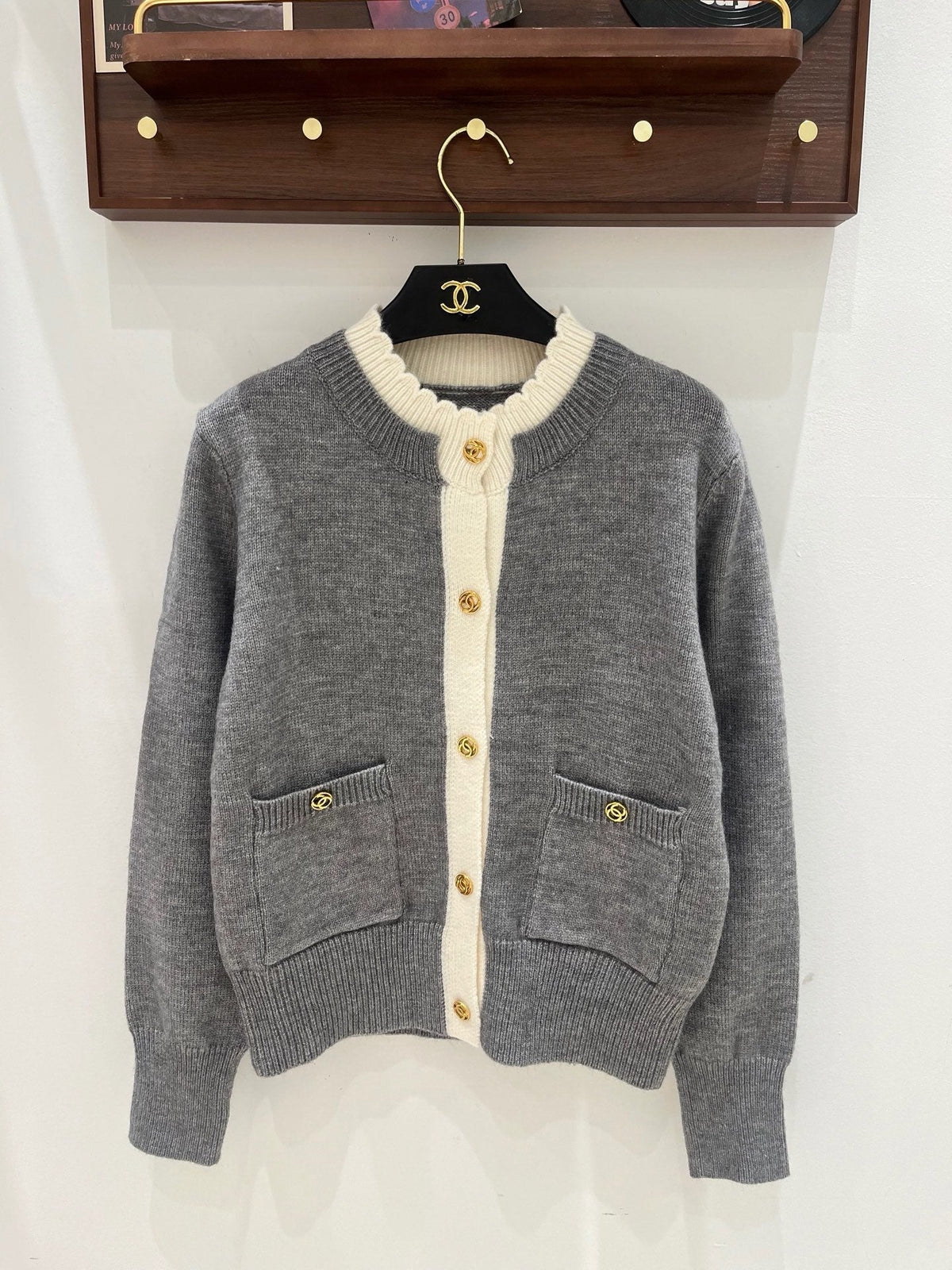 Chanel 2026 Knitted Cardigan Multicolor Wool 244052