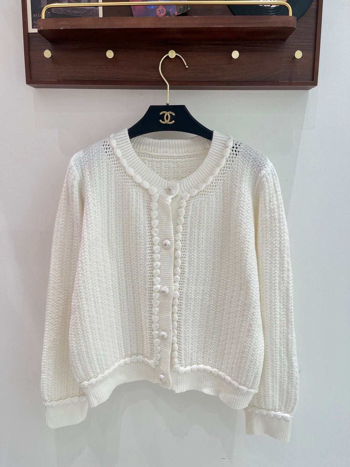 Chanel 2026 Knit Cardigan Wool 244087