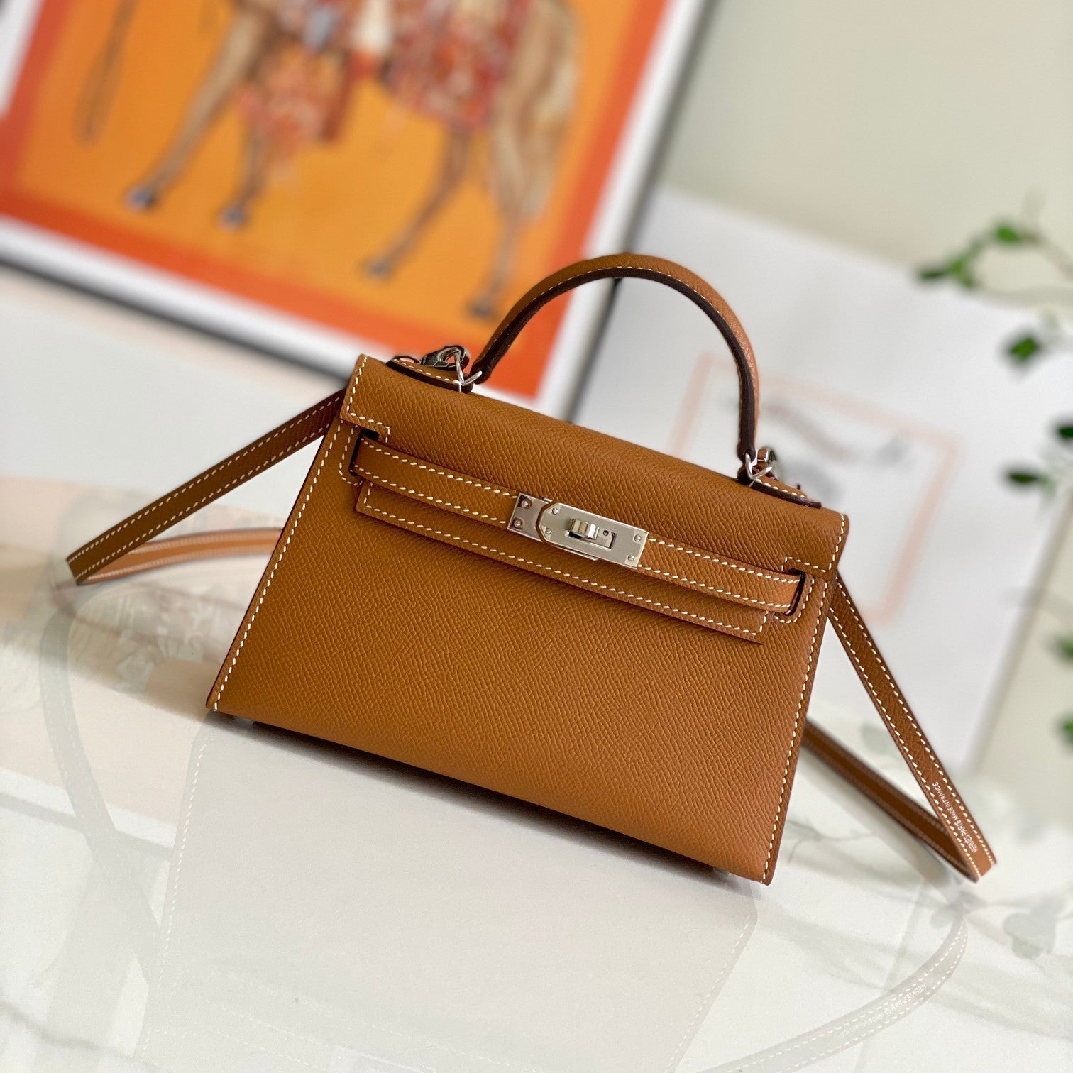 HM Mini Kelly 19cm Epsom Leather