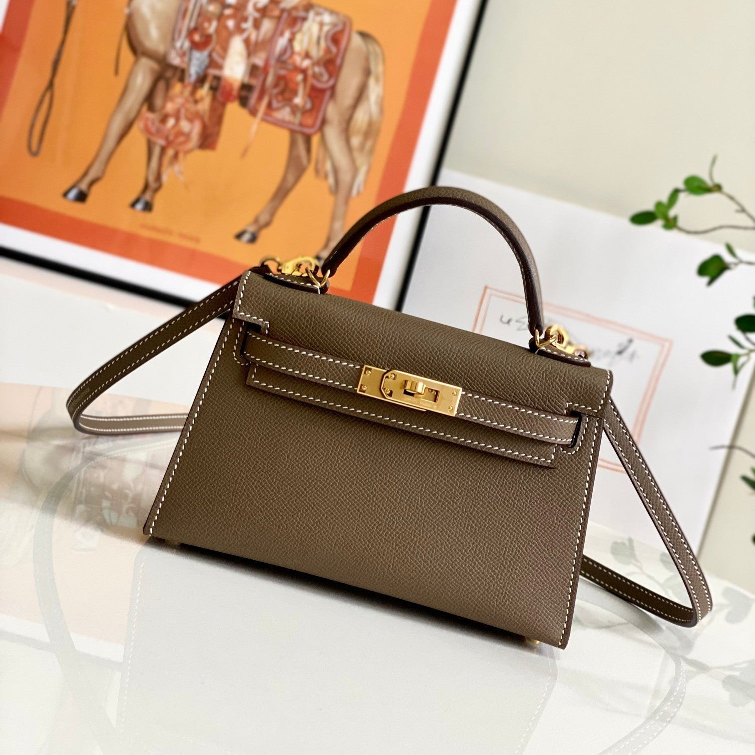 HM Mini Kelly 19cm Epsom Leather