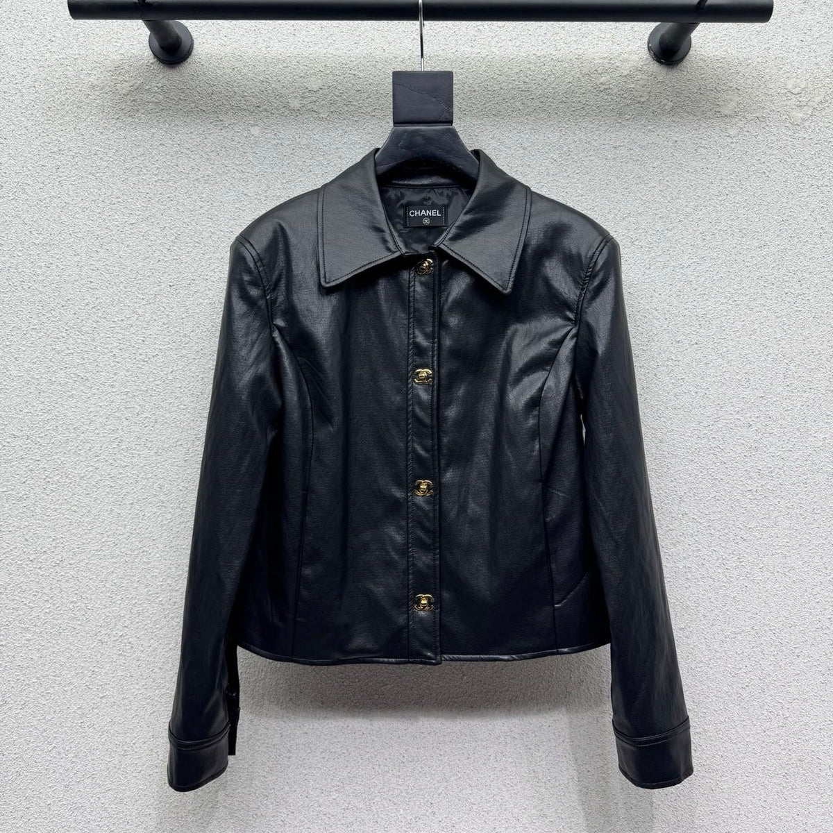Chanel 2026 Jacket Black Leather 426825