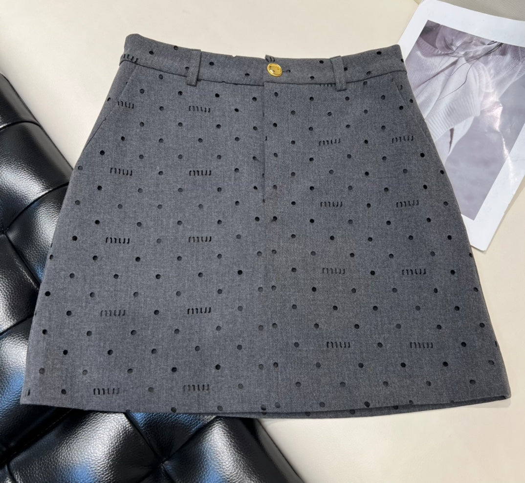 Miu Miu 25 Set Gray Polyester