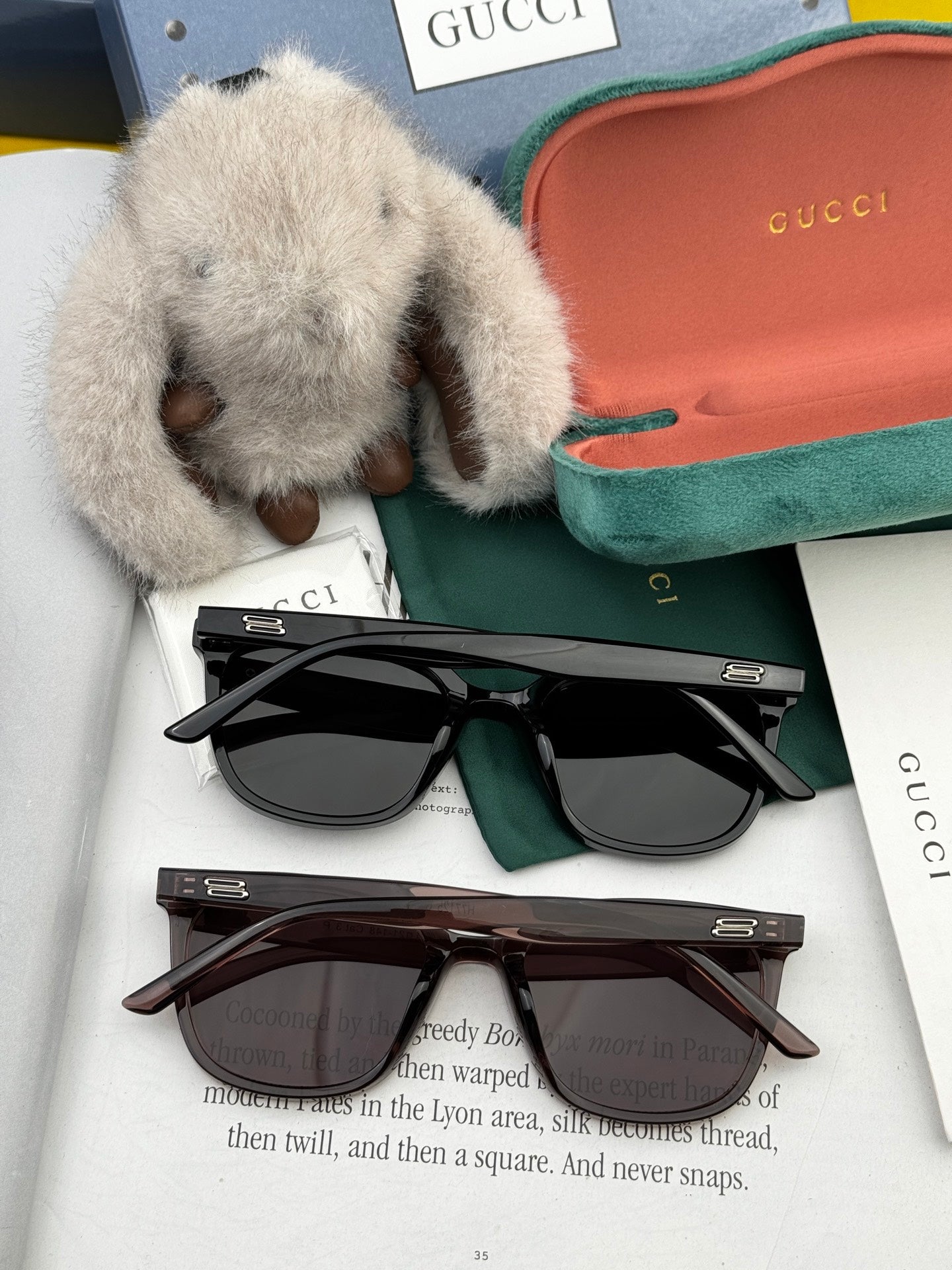 SQUARE FRAME SUNGLASSES G57712 IN ACETATE