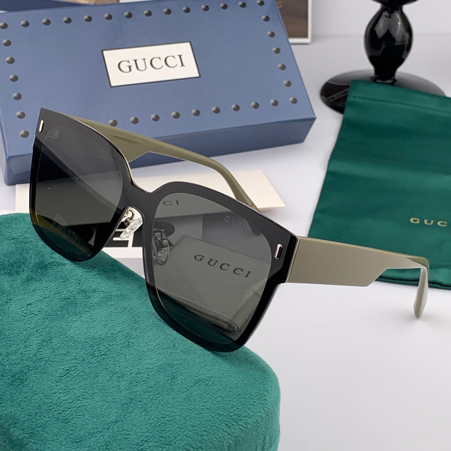 SQUARE FRAME SUNGLASSES G9316 IN ACETATE