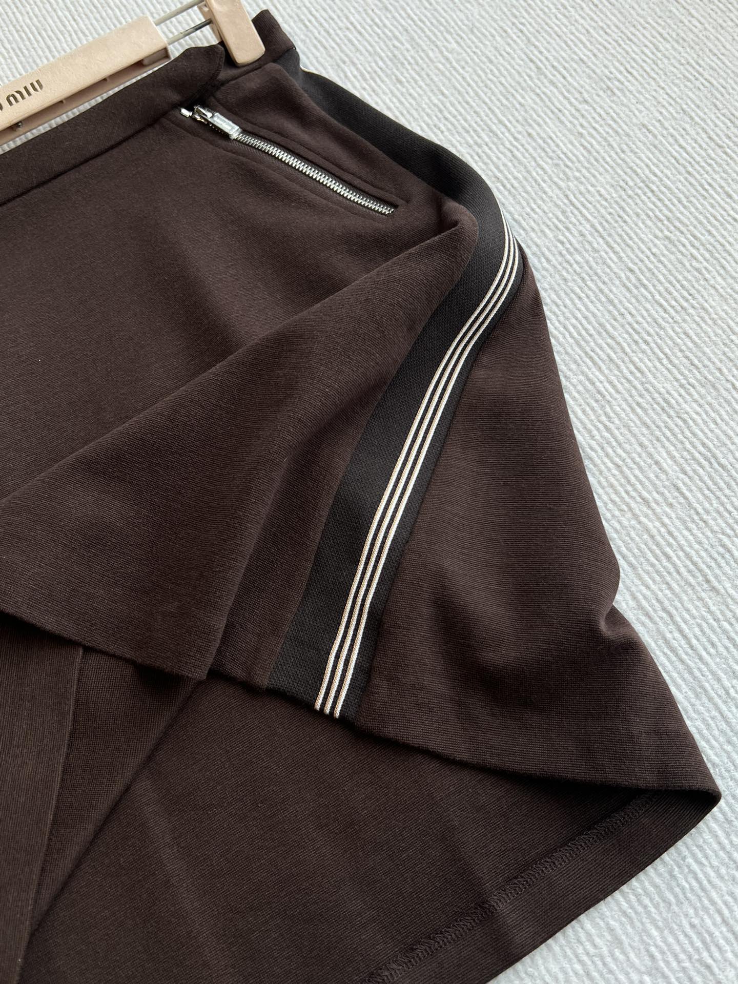 Miu Miu 25 Winter Set Brown Mix Beige Viscose