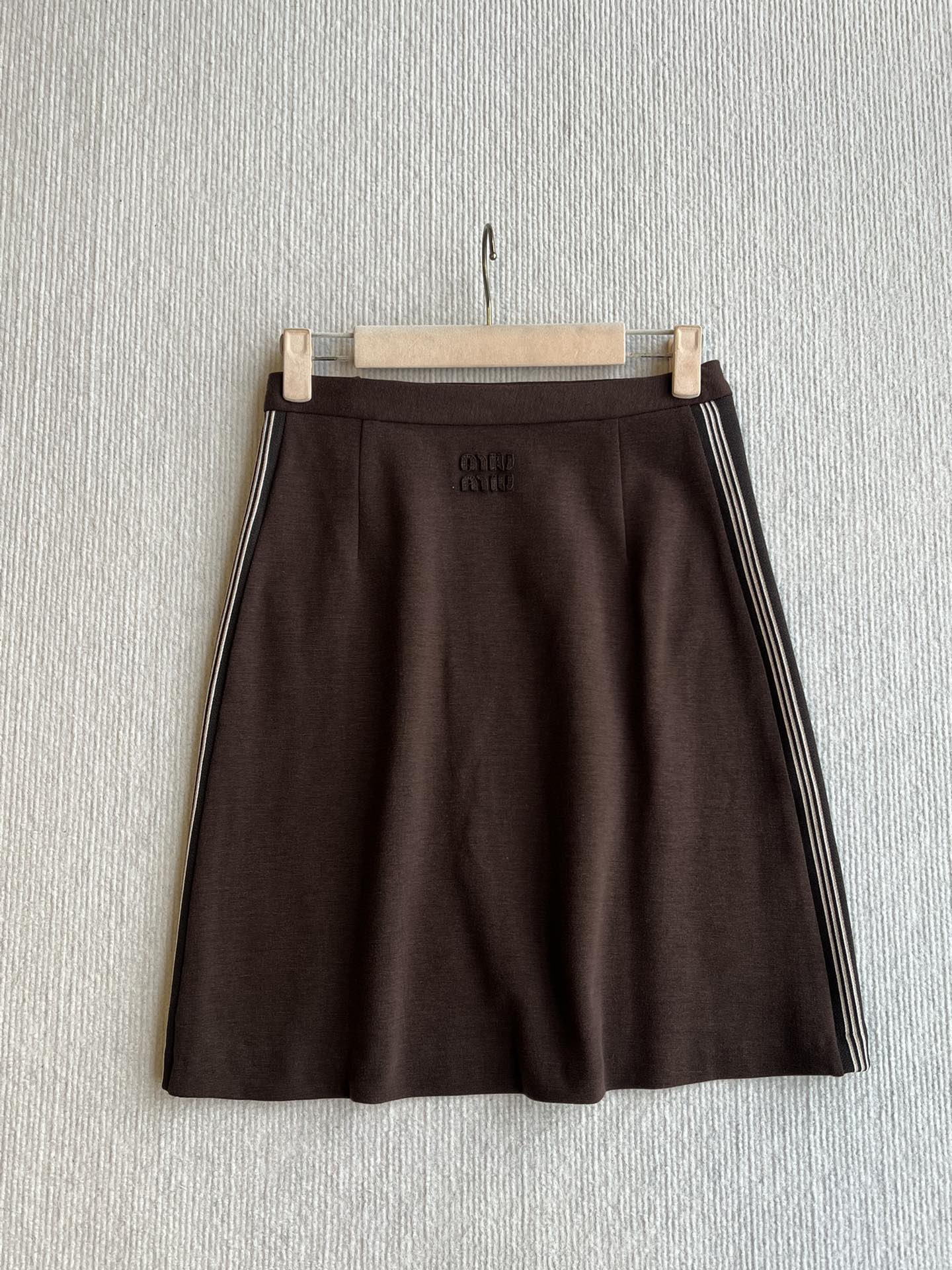 Miu Miu 25 Winter Set Brown Mix Beige Viscose