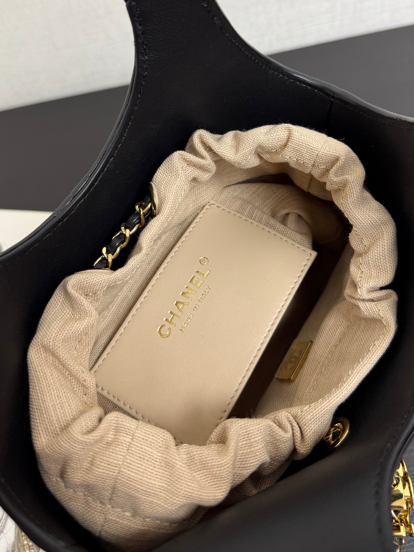 Chanel 2026 Small Tote Calfskin And Gold-tone Metal