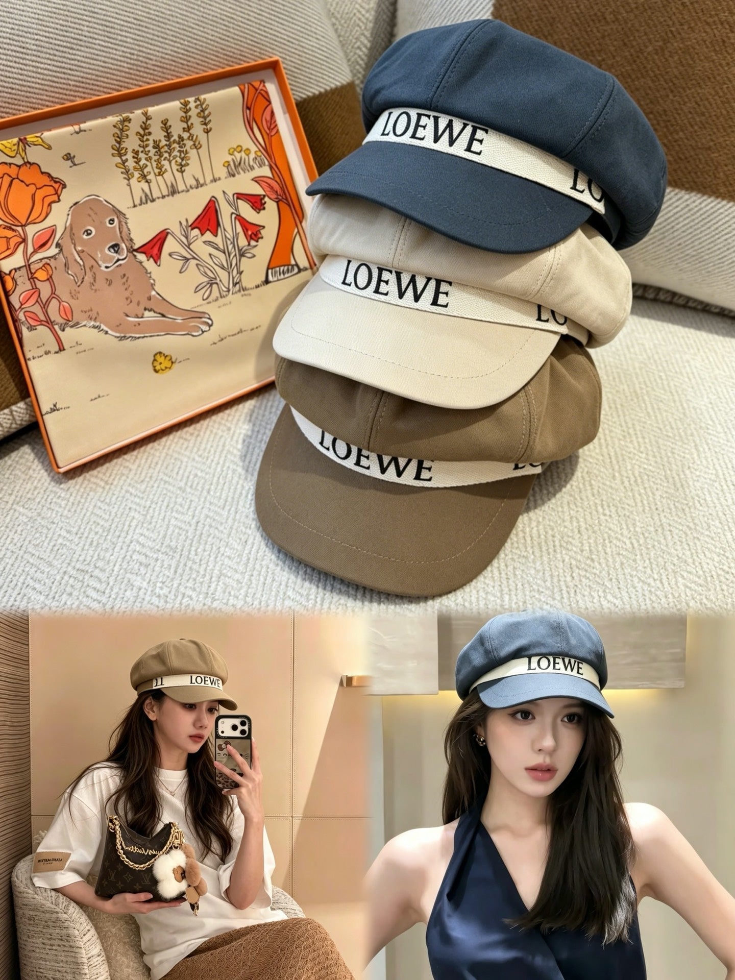 Loewe Beret Cotton 212920